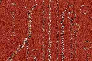 Ковровая плитка Interface Visual Code Circuit Board 9280001 Orange Circuit фото  | FLOORDEALER